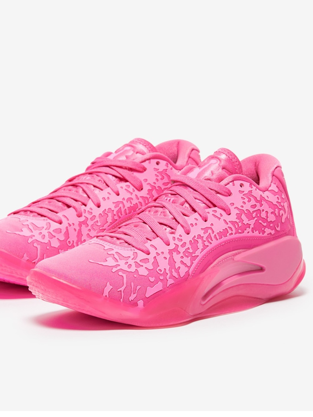 Air Jordan Bright Pink Athletic Sneakers